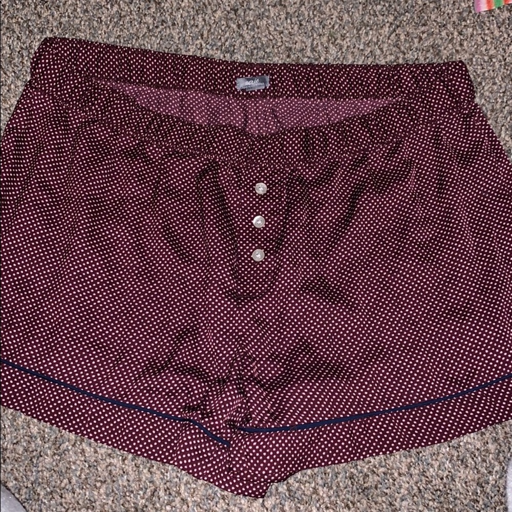 Pajama shorts